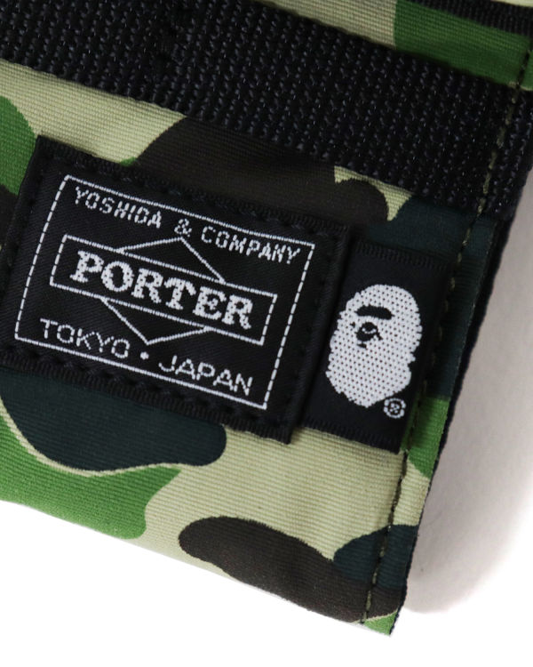 Bape Porter ABC Camo Long Penazenky Panske Zelene | SK-1069