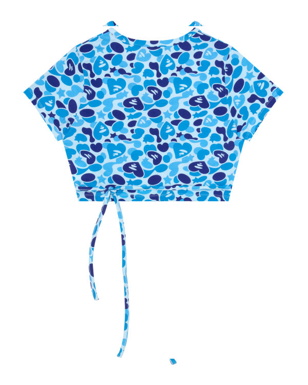 Bape Printed Blúzky Damske Modre | SK-3541