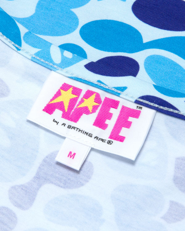 Bape Printed Blúzky Damske Modre | SK-3541