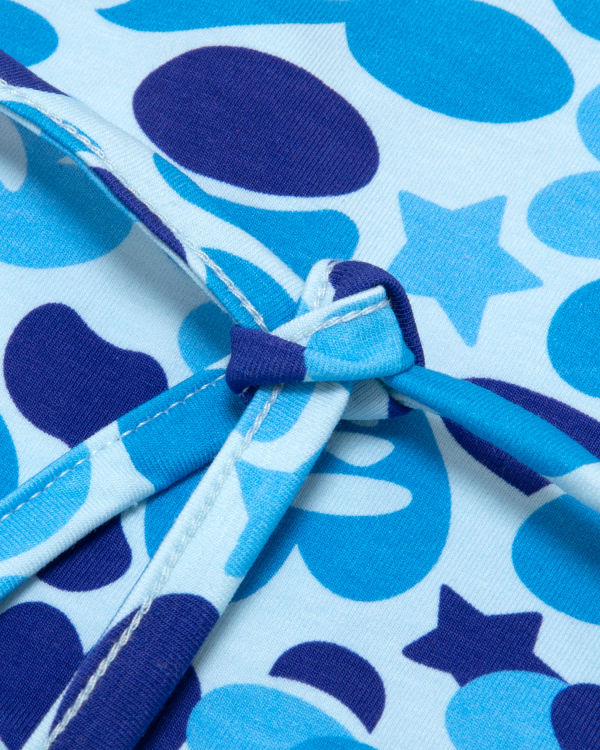 Bape Printed Blúzky Damske Modre | SK-3541