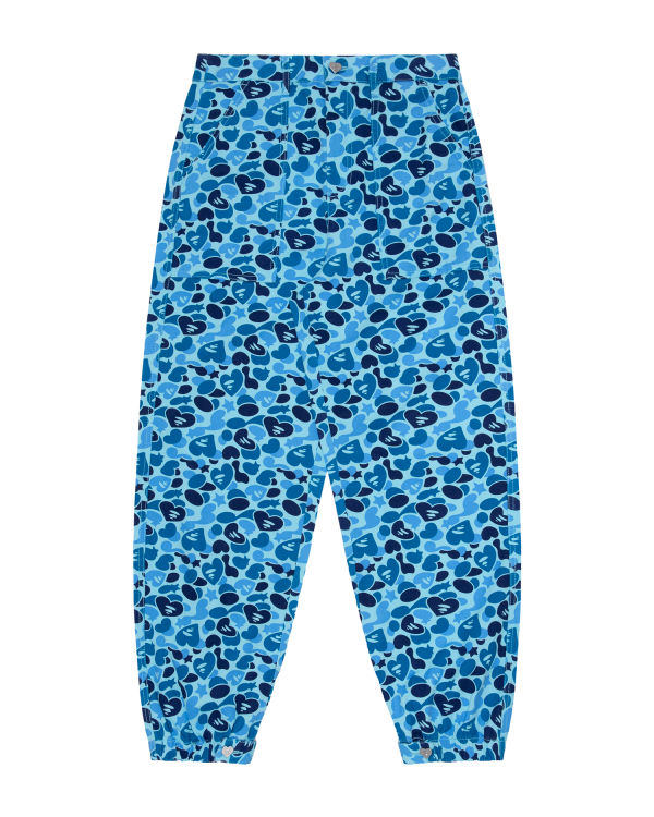 Bape Printed cargo Sortky Damske Svetlo Modre | SK-0849