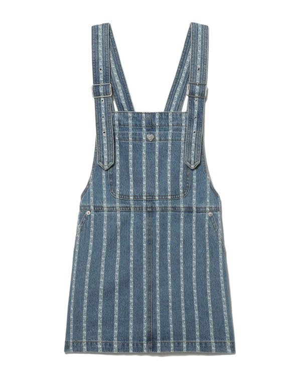 Bape Pruhované denim Saty Damske Modre | SK-6874