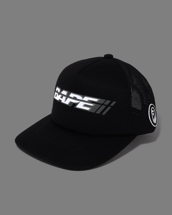 Bape Racer Mesh Caps Panske Čierne | SK-6391