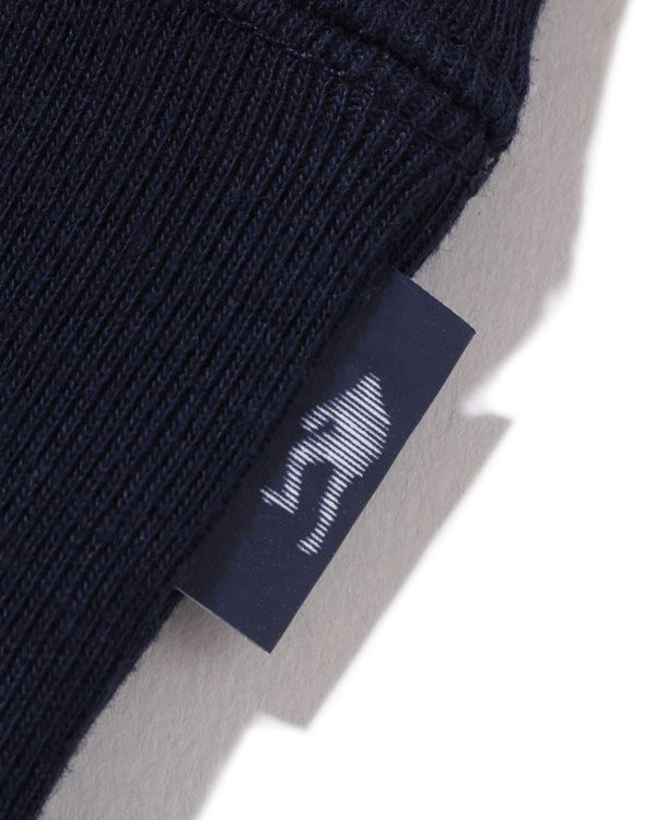 Bape Relaxed Fit Crewneck Mikiny Panske Námornícka Modrá Modre | SK-0547
