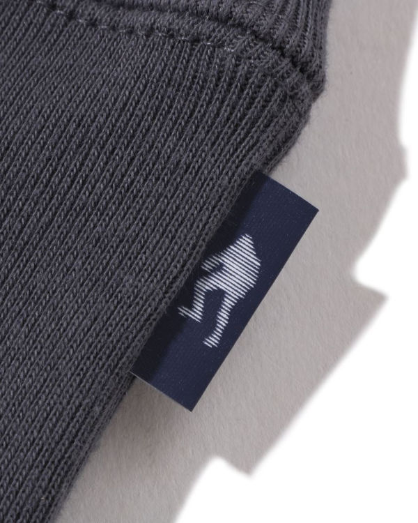 Bape Relaxed Fit Crewneck Mikiny Panske Tmavo Siva | SK-3129