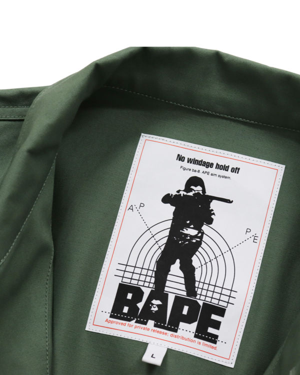 Bape Relaxed Fit Military Kosele Panske Tyrkysové | SK-1506