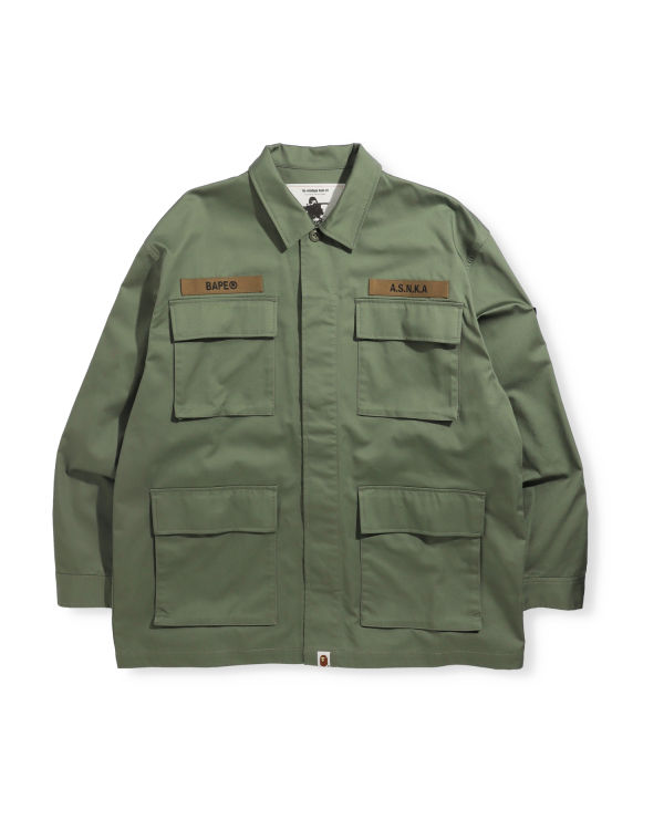 Bape Relaxed Fit Military Kosele Panske Tyrkysové | SK-1506