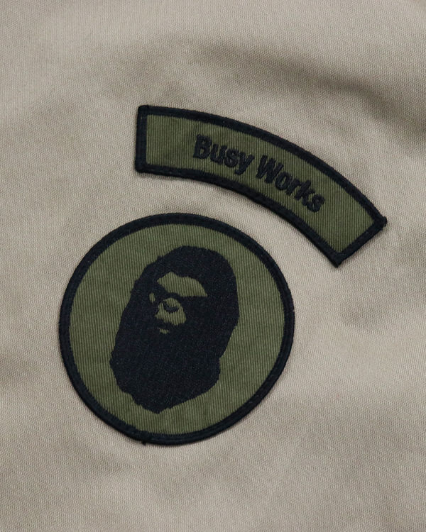 Bape Relaxed Fit Military Kosele Panske Béžové | SK-8653
