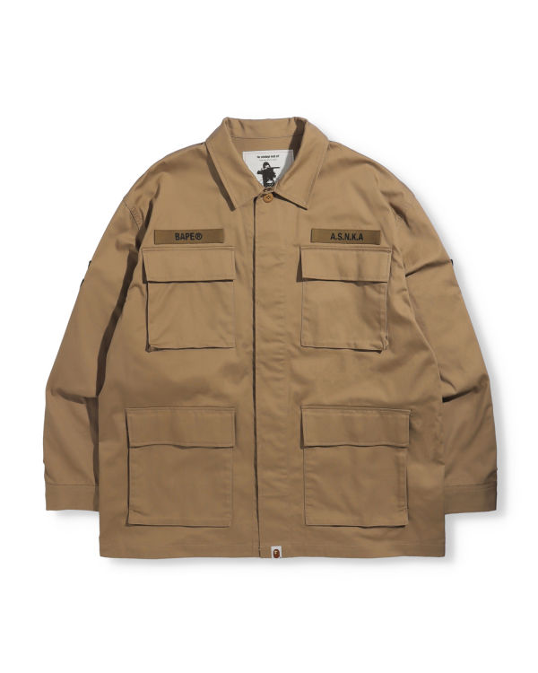 Bape Relaxed Fit Military Kosele Panske Béžové | SK-8653
