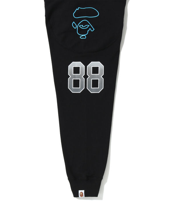 Bape Relaxed Football logo Tricko Panske Čierne | SK-9180