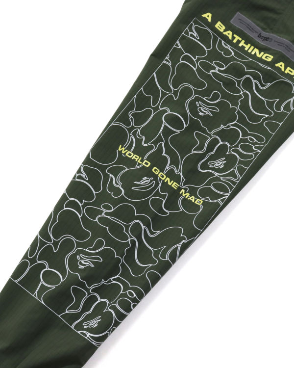 Bape Rip Stop Tracking Nohavice Panske Zelene | SK-4180