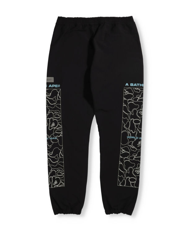 Bape Rip Stop Tracking Nohavice Panske Čierne | SK-7895