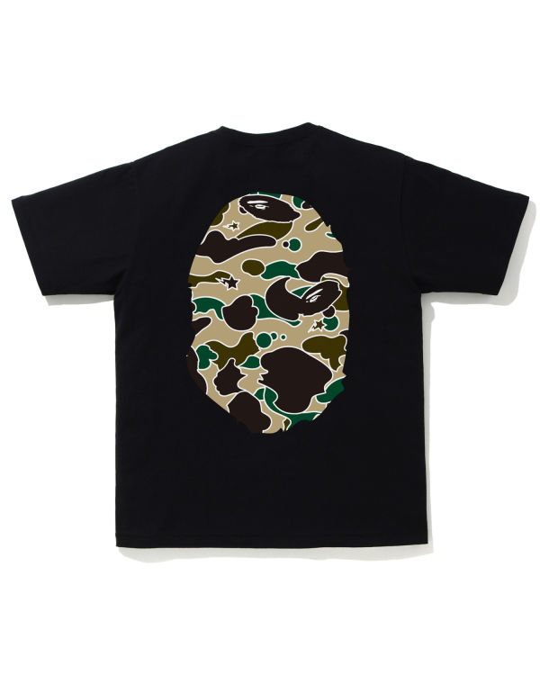 Bape STA Camo Big Ape Head Tricko Panske Čierne | SK-3095