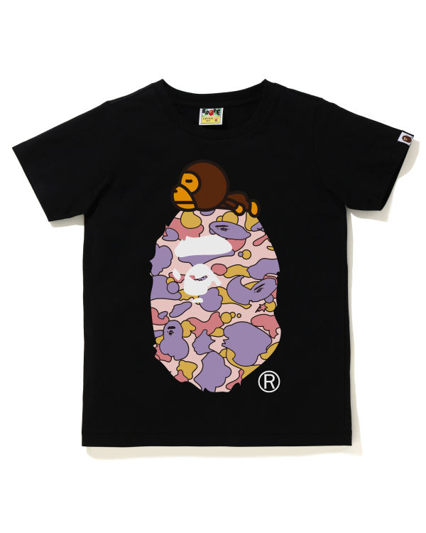 Bape STA Camo Milo On Big Ape Tricko Damske Čierne | SK-1325