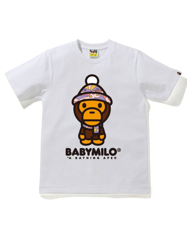 Bape STA Camo Milo Zimná Tricko Damske Biele | SK-1926