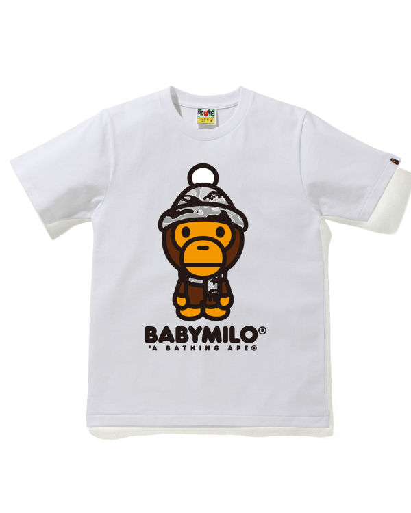 Bape STA Camo Milo Zimná Tricko Damske Biele | SK-7120