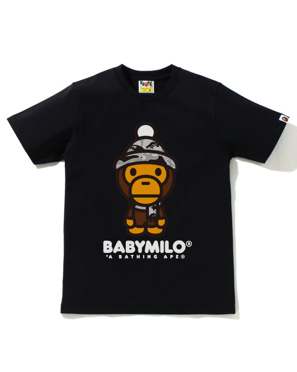 Bape STA Camo Milo Zimná Tricko Damske Čierne | SK-8216