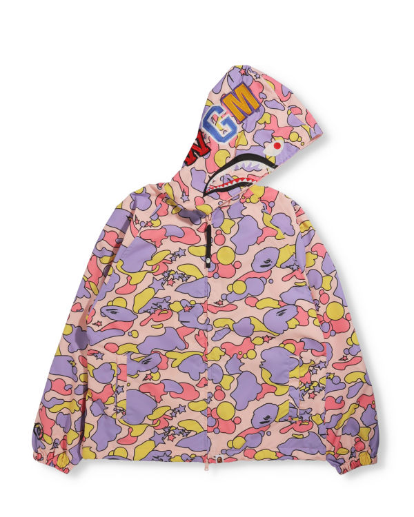 Bape STA Camo Oversized Full Zip Bundy Damske Ruzove | SK-0259