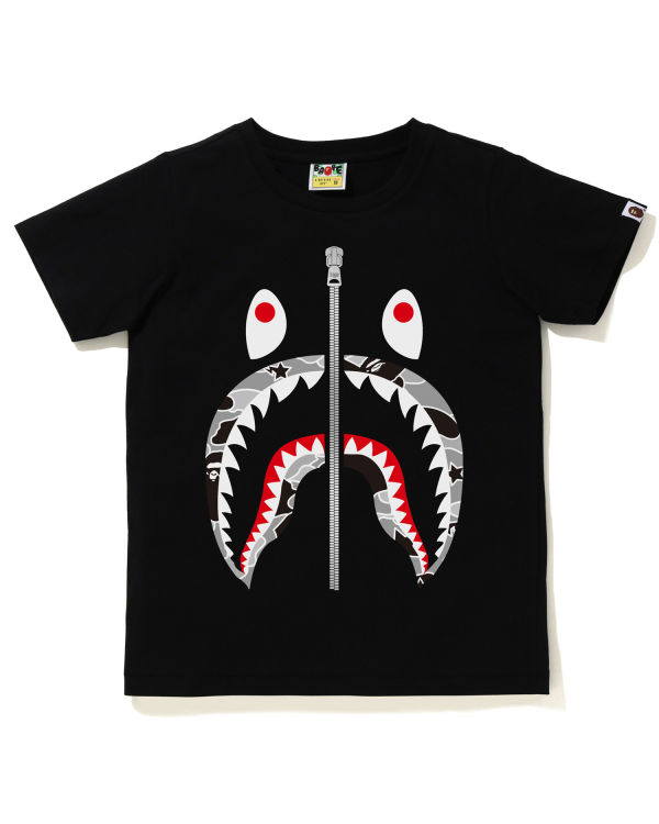 Bape STA Camo Shark Tricko Damske Čierne | SK-1085