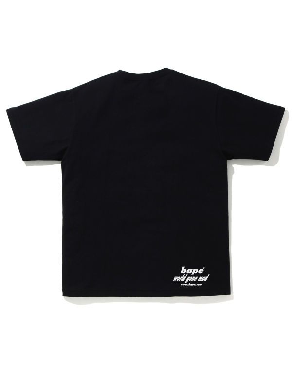 Bape STA Camo WGM Ape Head Tricko Panske Čierne | SK-0821