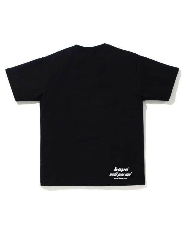 Bape STA Camo WGM Ape Head Tricko Panske Čierne | SK-3014