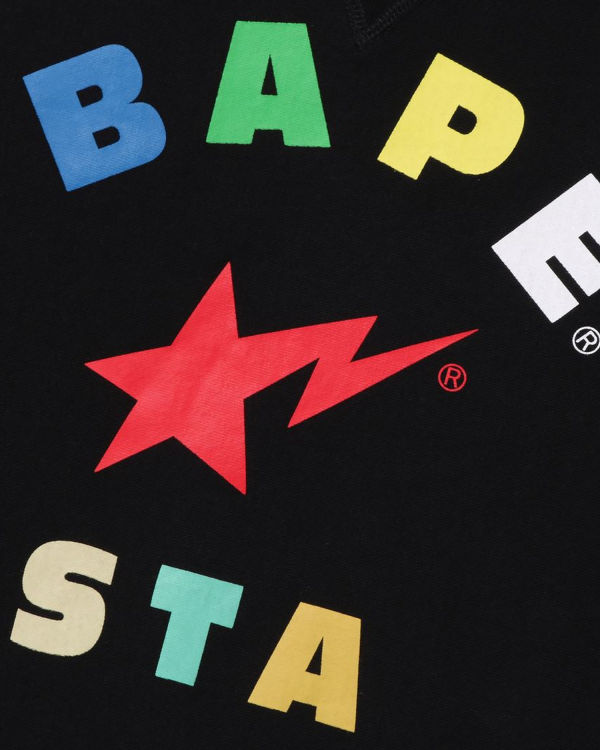 Bape STA Crewneck Mikiny Panske Čierne | SK-8301