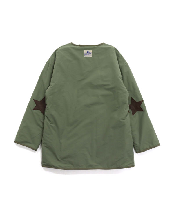Bape STA Kozene Patch No Collar Bundy Damske Zelene | SK-6537