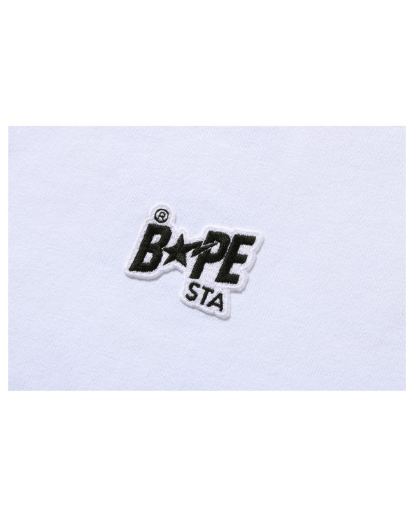 Bape STA Logo One Point Tricko Damske Biele | SK-4619