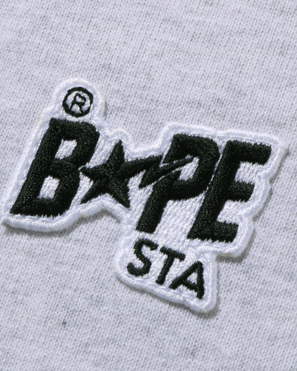 Bape STA Logo One Point Tricko Damske Siva | SK-5063