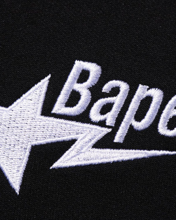 Bape STA Logo Relaxed Fit Crewneck Mikiny Panske Čierne | SK-0351