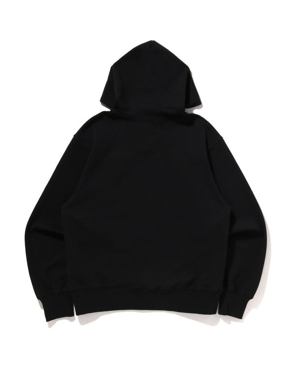 Bape STA Logo Relaxed Fit Pullover Mikiny S Kapucňou Panske Čierne | SK-2306