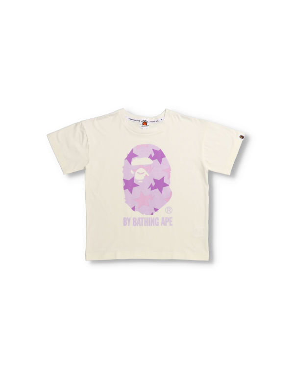 Bape STA Pattern Oversized Tricko Detske Nachový | SK-3971