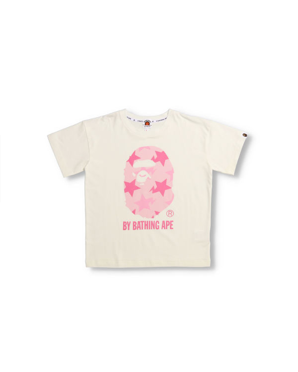 Bape STA Pattern Oversized Tricko Detske Ruzove | SK-8172