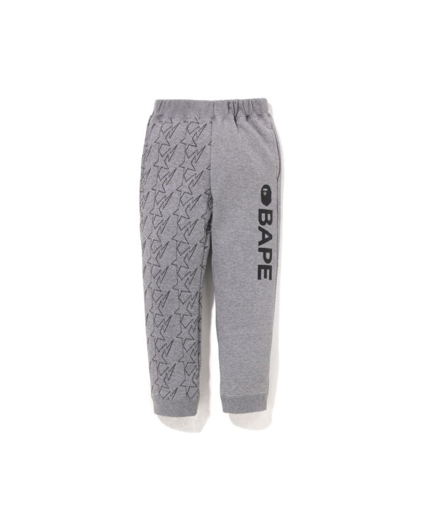 Bape STA Quilting Tepláky Detske Siva | SK-4783