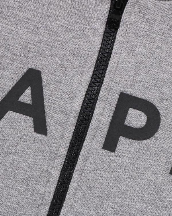 Bape STA Quilting Zip Mikiny S Kapucňou Detske Siva | SK-4382