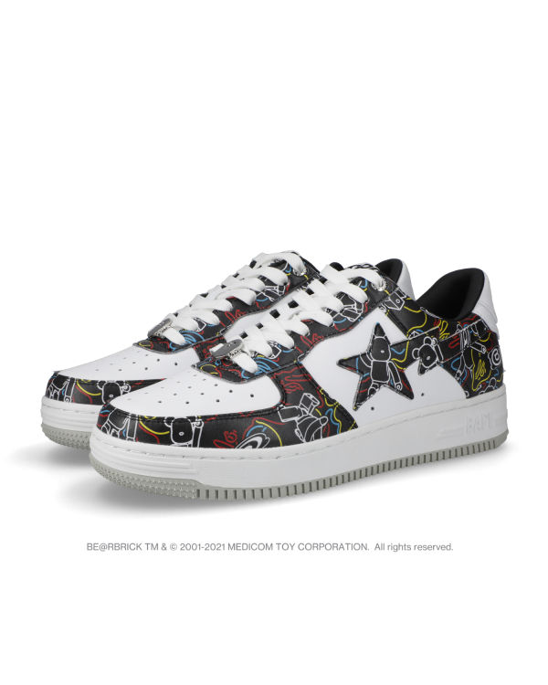 Bape STA X Medicom Toy Be@R Camo M1 Tenisky Panske Čierne | SK-5470