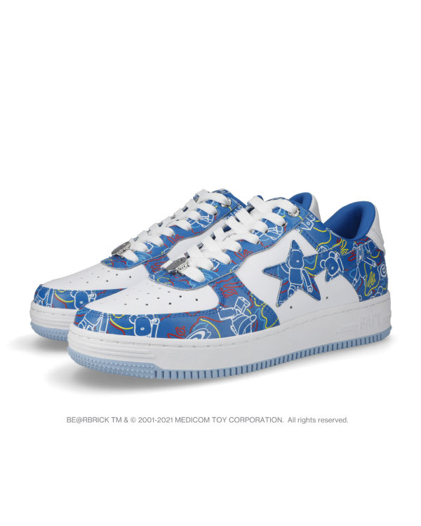 Bape STA X Medicom Toy Be@R Camo M1 Tenisky Panske Svetlo Modre | SK-7942