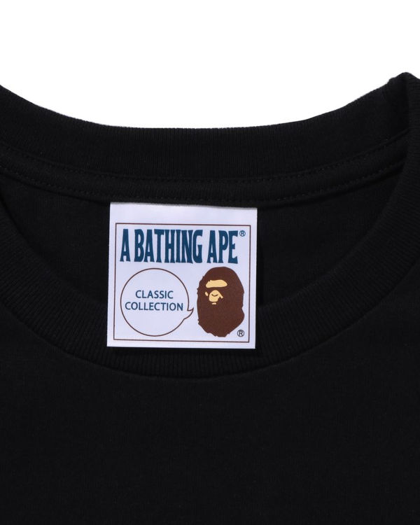 Bape Shadow L/S Tricko Panske Čierne | SK-5306