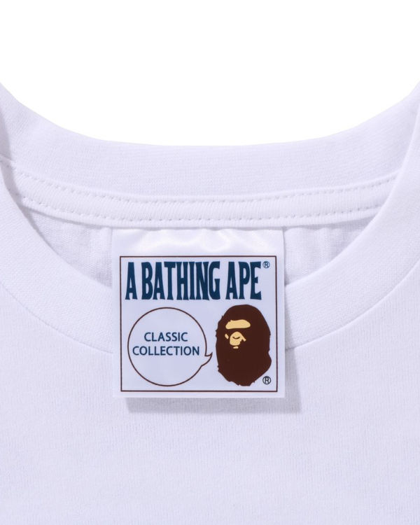 Bape Shadow Tricko Detske Biele | SK-1475