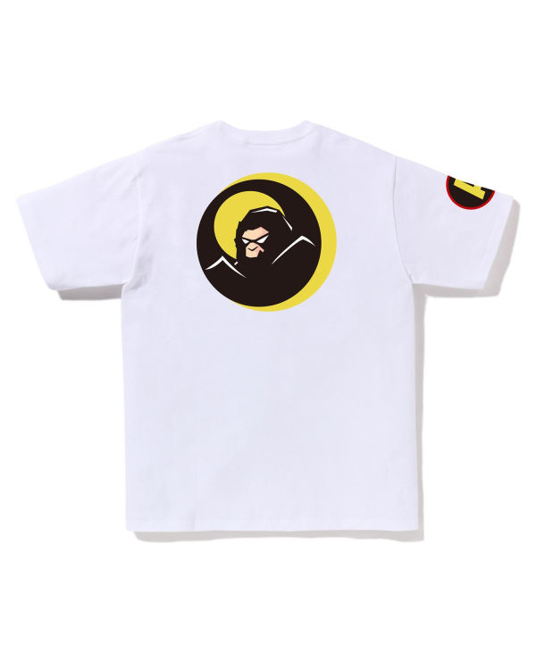 Bape Shadow Tricko Panske Biele | SK-2538