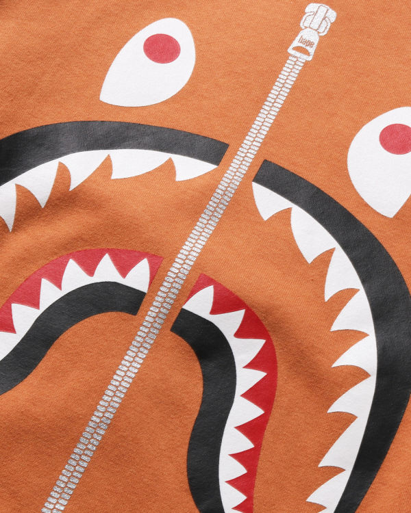 Bape Shark Crewneck Mikiny Panske Oranžové | SK-5974