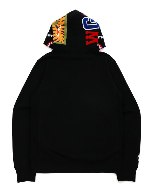 Bape Shark Inside Tiger Pullover Mikiny S Kapucňou Panske Čierne | SK-6497