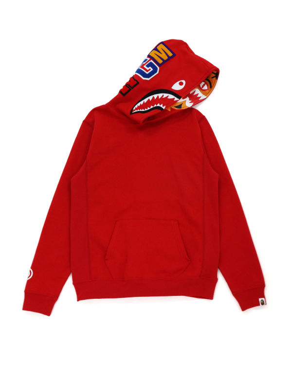 Bape Shark Inside Tiger Pullover Mikiny S Kapucňou Damske Svetlo Červené | SK-9067