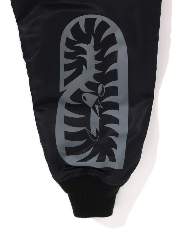 Bape Shark Loose Fit MA-1 Kabáty Panske Čierne | SK-1059