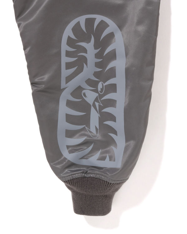 Bape Shark Loose Fit MA-1 Kabáty Panske Strieborne | SK-4360