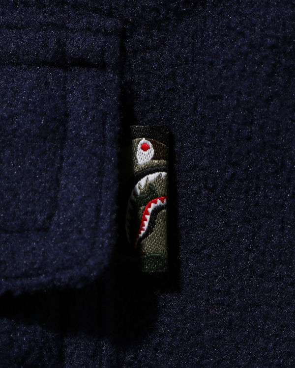 Bape Shark Patch Bundy Detske Modre | SK-5709