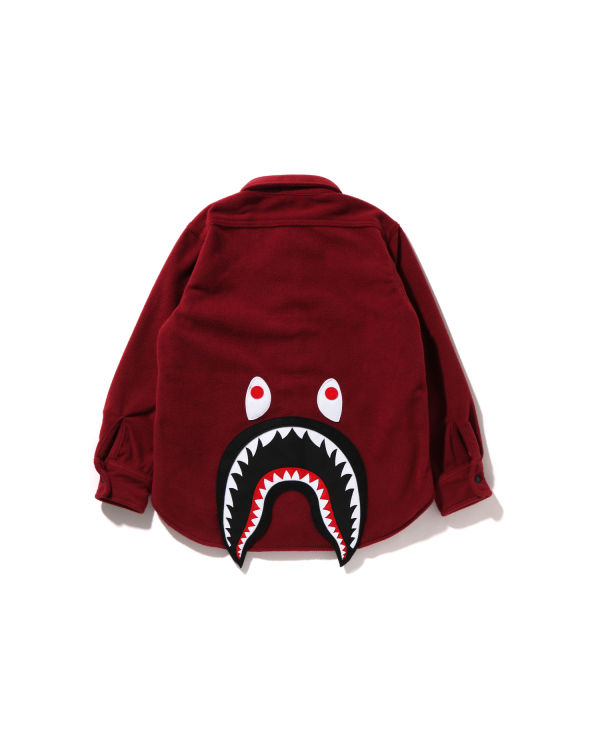 Bape Shark Patch Bundy Detske Svetlo Červené | SK-1736