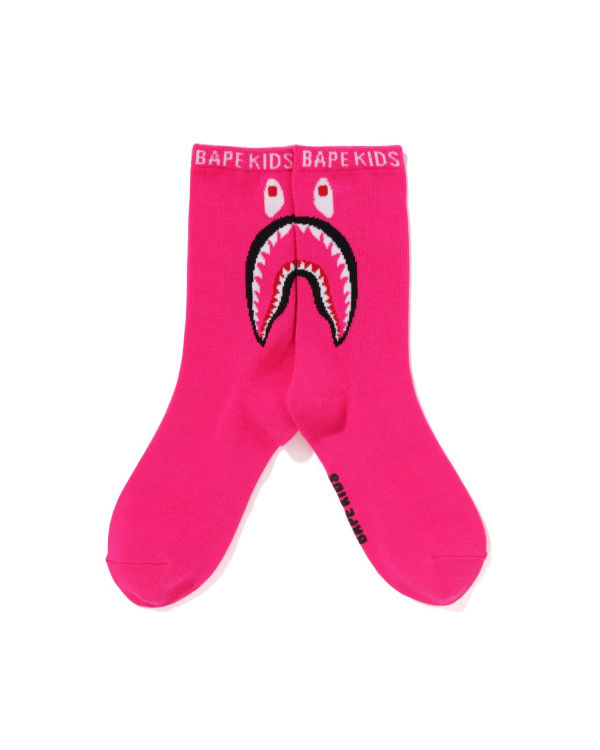 Bape Shark Ponozky Detske Ruzove | SK-3197