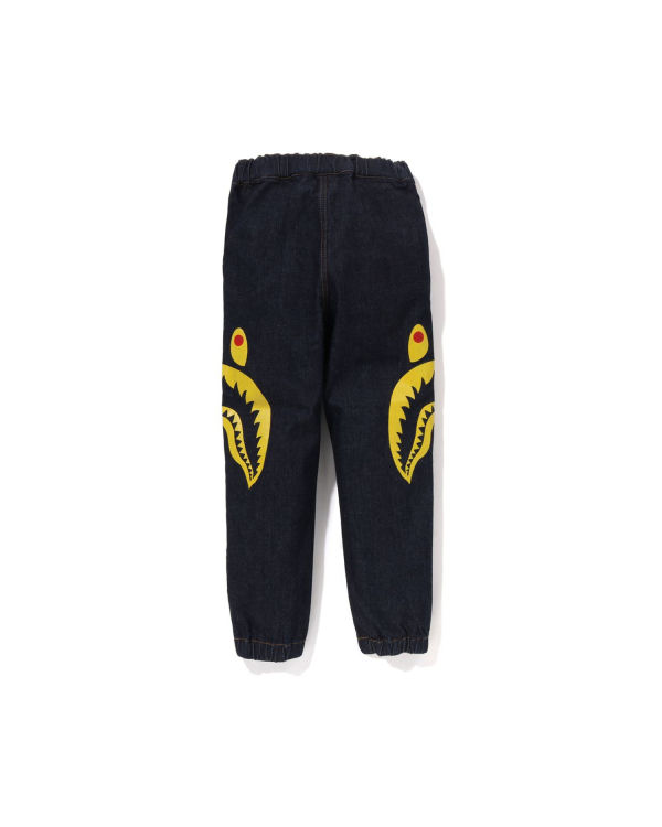 Bape Side Shark Džínsy Detske Modre | SK-2865