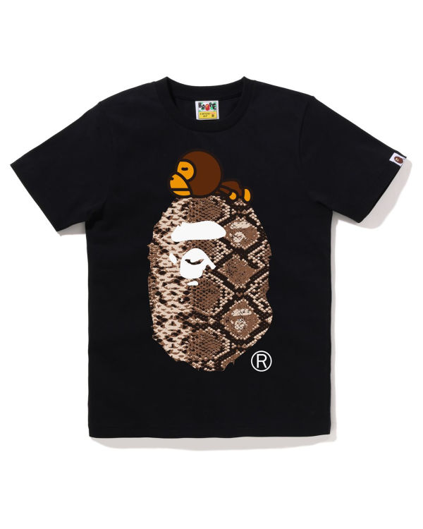 Bape Snake Milo On Big Ape Tricko Damske Čierne | SK-6189